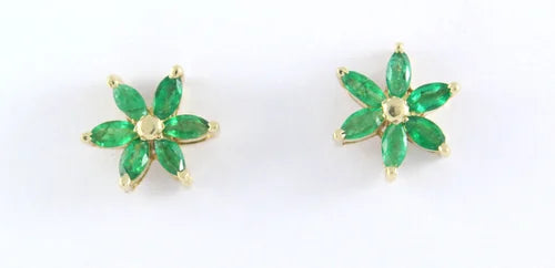18Kt Gold Emerald Treasure – Pure Green Magic, Naturally Yours